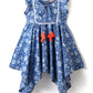Girls Stylish Folklore Printed Dress
