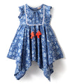 Girls Stylish Folklore Printed Dress
