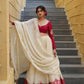 Red and Gold White Bridal Lehenga | Wedding Diaries