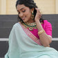 Rani Pink & Sky Ethnic Lehenga