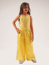 Mehfil Yellow Girls Co-ordinate Set For Girls