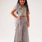 Mehfil Grey Girls Co-ordinate Set For Girls