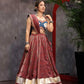 Red & Blue Chaniyacholi