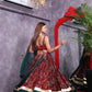 Raas | Red Corset Chaniyacholi