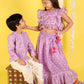 Boys printed kurta dhoti set