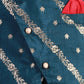 Boys jamavar printed kurt pyjama with jacket set