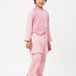 Bollywood Tadka Pink Kurta Pant Set For Boys