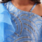 Bollywood Tadka Blue Ghagra Choli Set For Girls