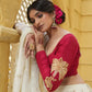 Red and Gold White Bridal Lehenga | Wedding Diaries