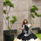 Raas | Classic Black & White Chaniyacholi