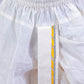 Marigold Magic Yellow Boys Cotton Kurta And White Dhoti Ethnic Set