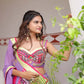 Graceful Purple Navratri Chaniyacholi From Raas Collection