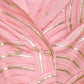 Bollywood Tadka Pink Stylish Jacket and Pant With Bustier Set For Girls