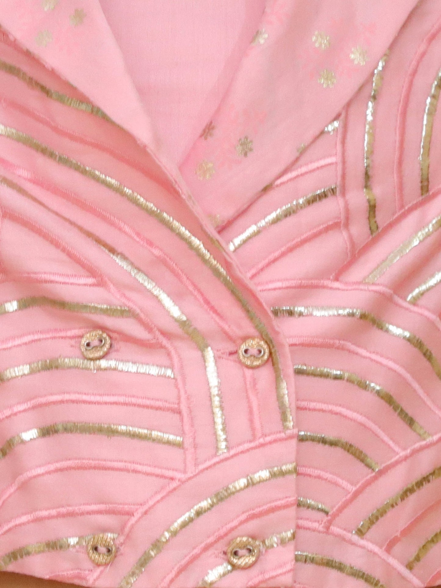 Bollywood Tadka Pink Stylish Jacket and Pant With Bustier Set For Girls
