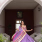 Graceful Purple Navratri Chaniyacholi From Raas Collection