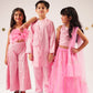 Bollywood Tadka Pink Jumpsuit for Girls
