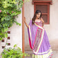 Graceful Purple Navratri Chaniyacholi From Raas Collection