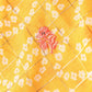 Girls Printed Chanderi Lurex Kurta Sharara Set