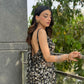 Army Print Chiffon Saree - Ensembles