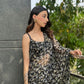 Army Print Chiffon Saree - Ensembles