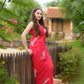 Barbie Fuchsia Pink Upada Silk Saree - Ensembles