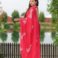 Barbie Fuchsia Pink Upada Silk Saree - Ensembles