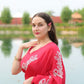 Barbie Fuchsia Pink Upada Silk Saree - Ensembles