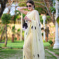 Boss Lady Yellow Georgette Saree - Ensembles