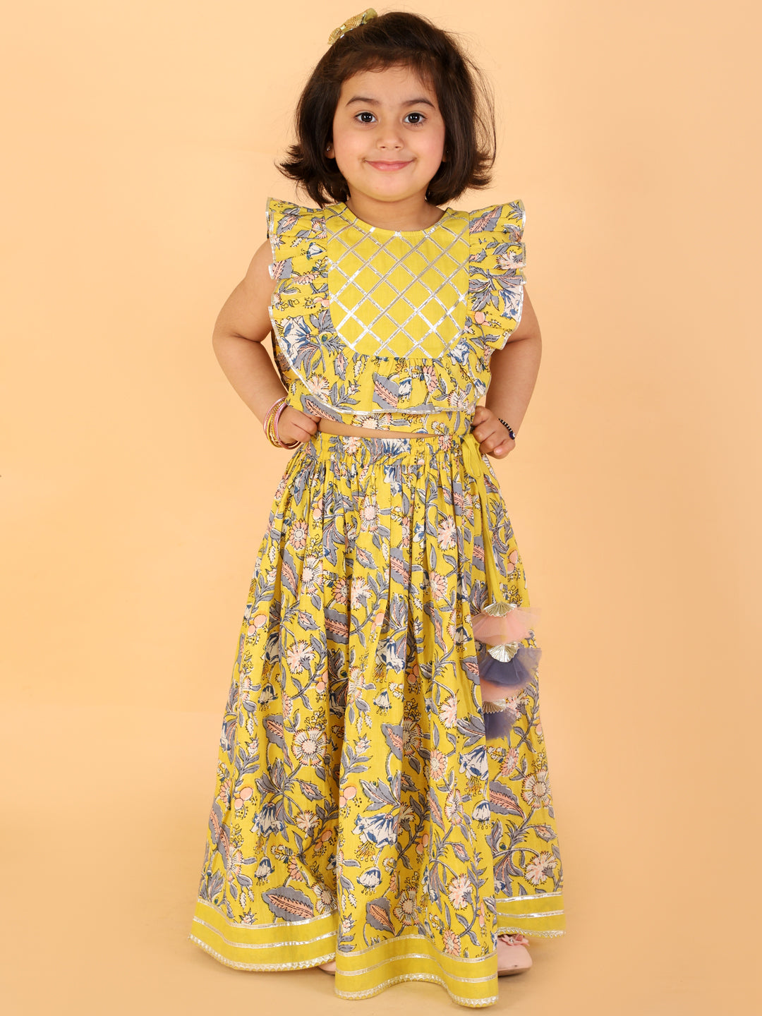 Lil Drama Girls Choli with Ghaghra Set