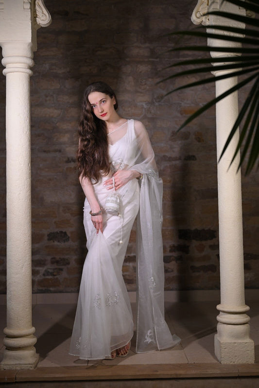 Cancer Saree – Gentle Elegance - Ensembles
