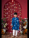 Premium Blue Ethnic Kurta Set for Boys