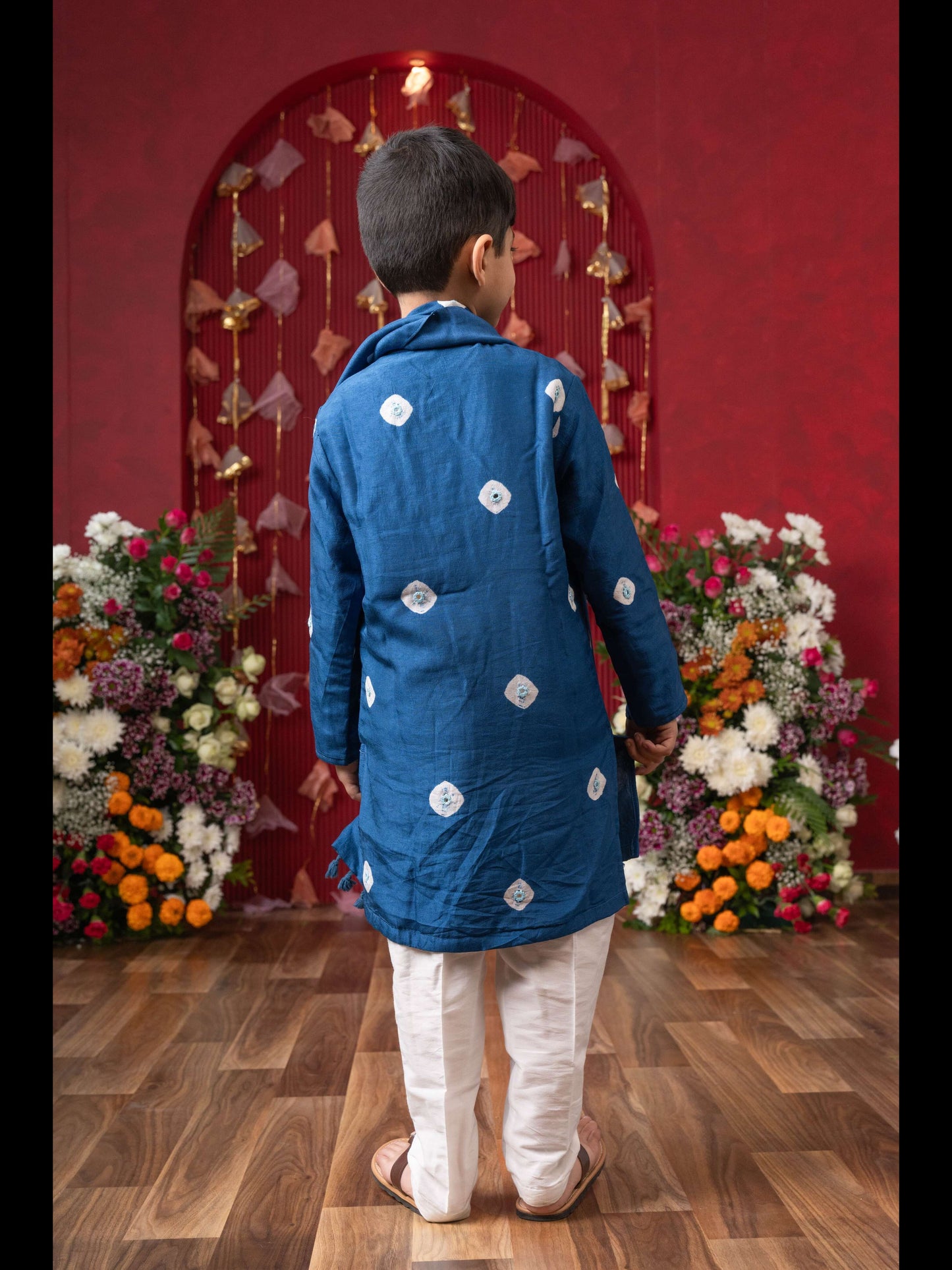 Premium Blue Ethnic Kurta Set for Boys