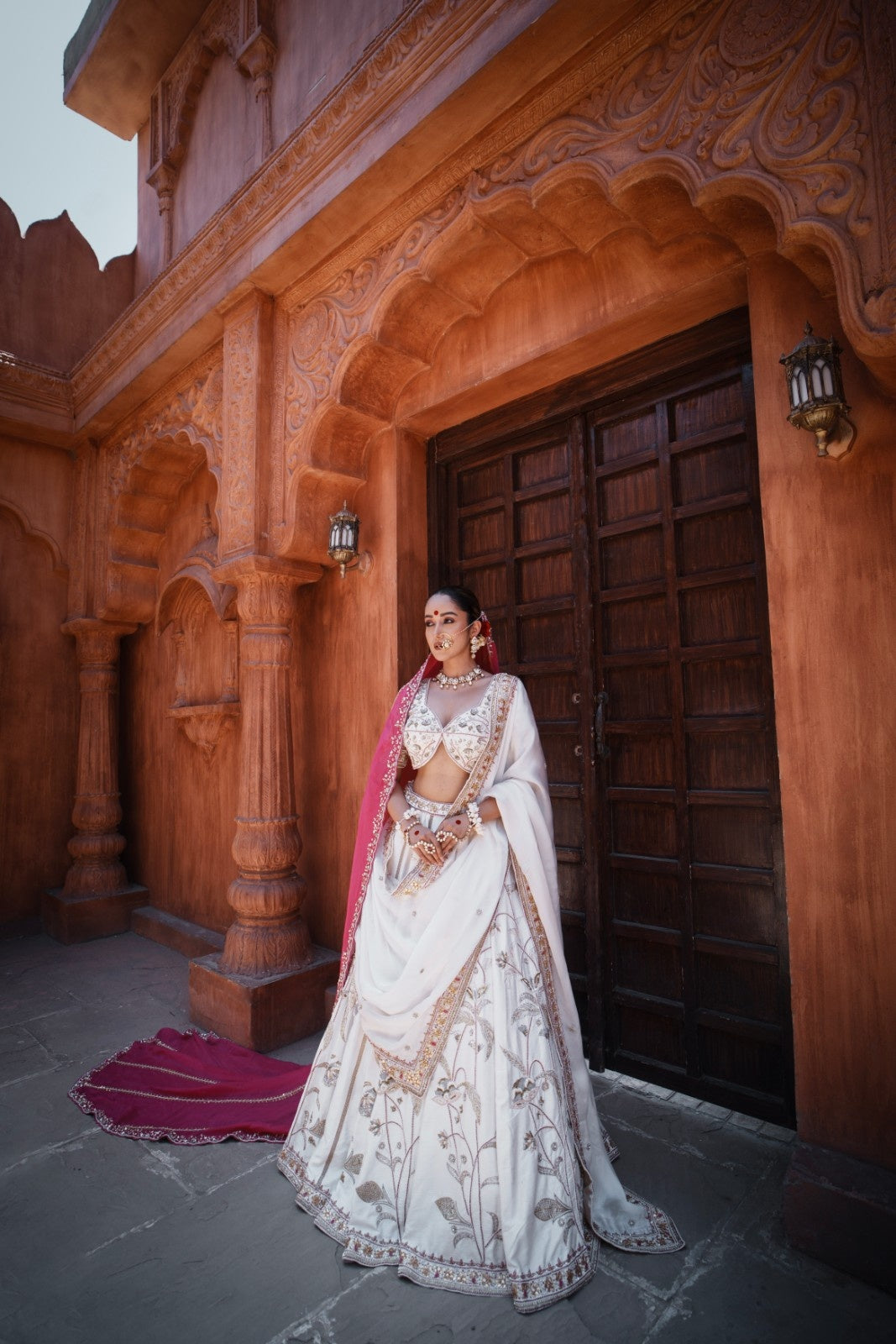 Mukta Raw Silk Lehenga Set