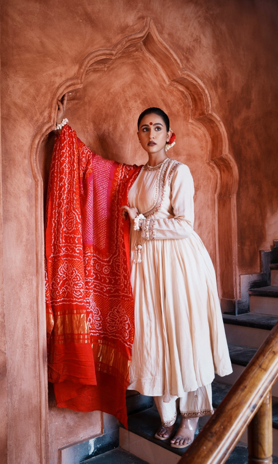 Kanika Pure Moga Silk Suit