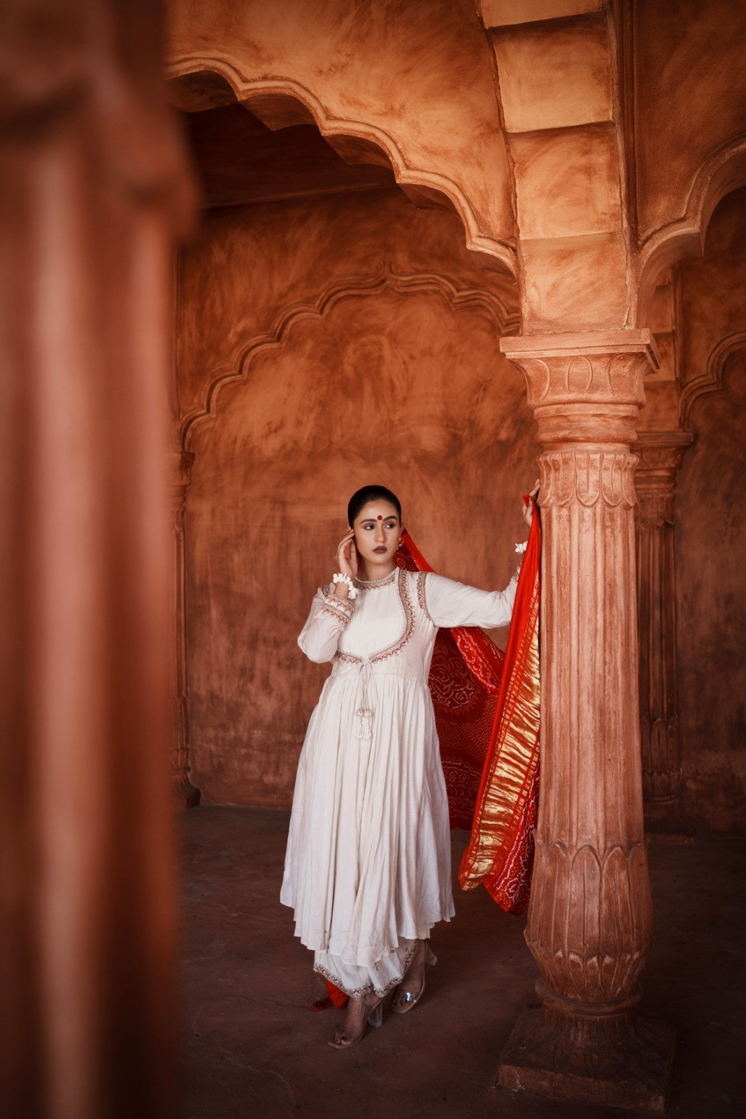 Kanika Pure Moga Silk Suit