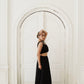 Midnight Glamour Drape Saree Set