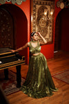 Noor Glass Organza Lehenga Set