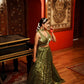 Noor Glass Organza Lehenga Set