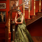Noor Glass Organza Lehenga Set
