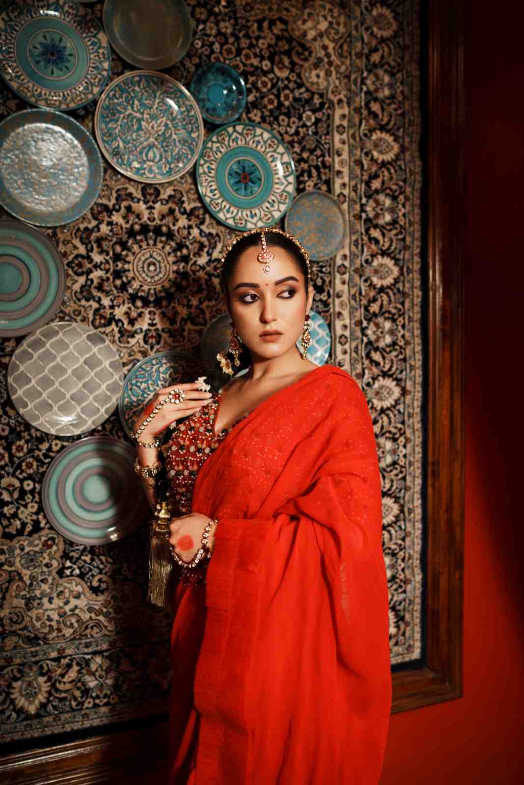 Ranika Organza Drape Saree