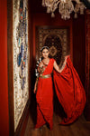Mayuri Crepe Silk Drape Saree