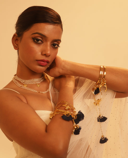 Neel Sutra Bangle Set