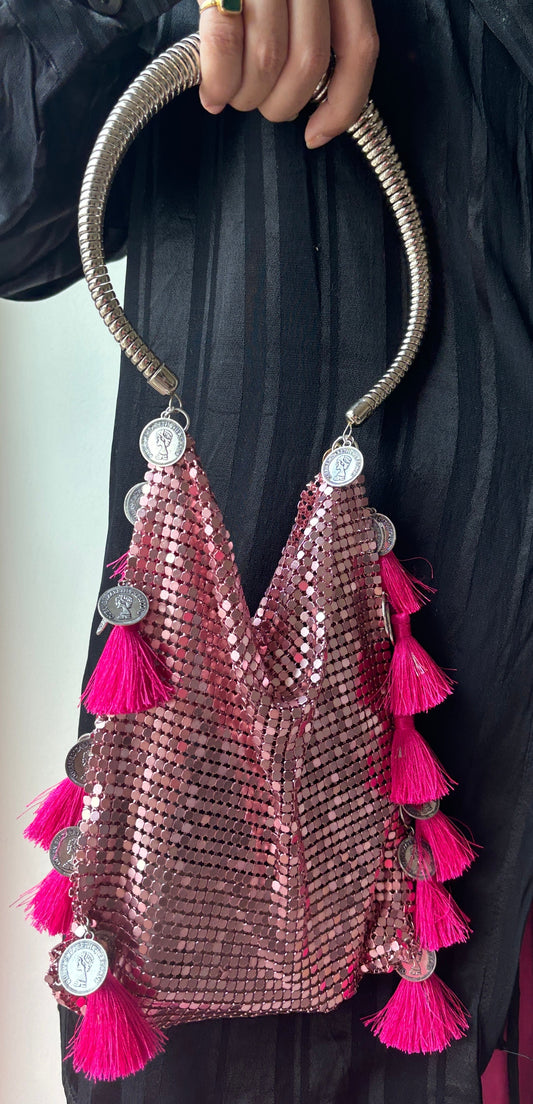 Blush Bling Jhola