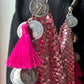 Blush Bling Jhola