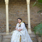 Kamal Wala Safed Georgette Saree - Ensembles