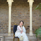 Kamal Wala Safed Georgette Saree - Ensembles