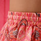 Raangoli Girls Pink Embroidered Lehanga Choli Set