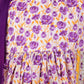 Jaipur Girls Lavender Cotton Kurta with Sharara with Dupata Ethnic Set