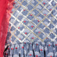 Jaipur Girls Grey Cotton Lehanga and Choli with Dupata Ethnic Set