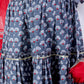 Jaipur Girls Grey Cotton Lehanga and Choli with Dupata Ethnic Set